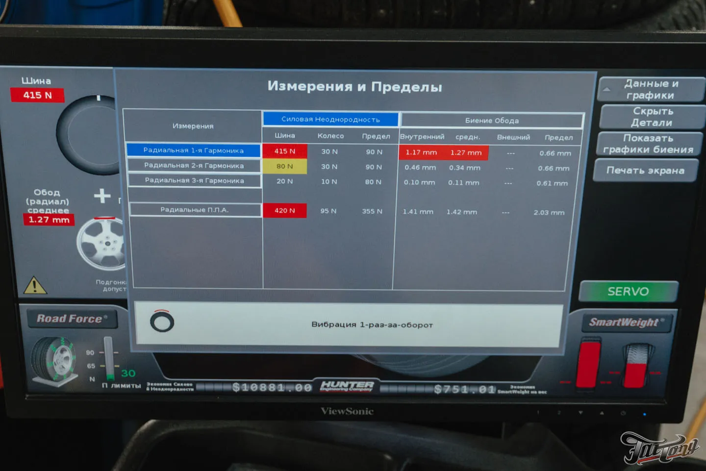 Фирменный Шиномонтаж на вибростенде на стендах Hunter для Porsche Panamera GTS: ПОСПОРИЛИ С ГОСТЕМ!